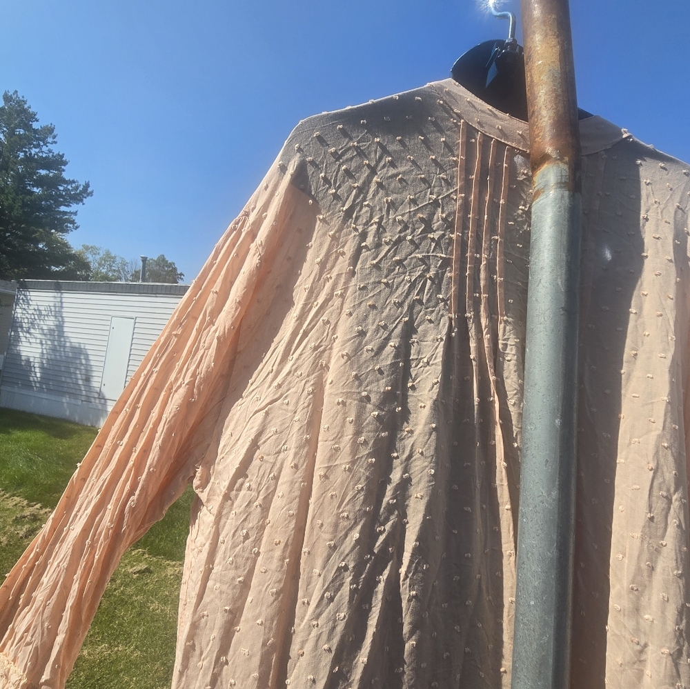 Boho button down top - Picture 3 of 4